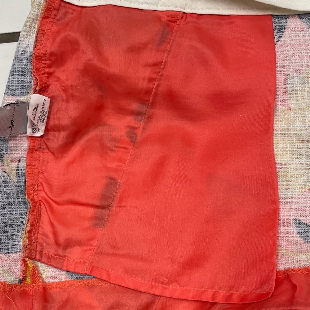 J.Crew Women’s Tropical Cotton Coral Hibiscus Floral Shorts Size 2 - Picture 14 of 14